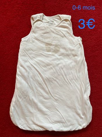 Gigoteuse 0-6 mois