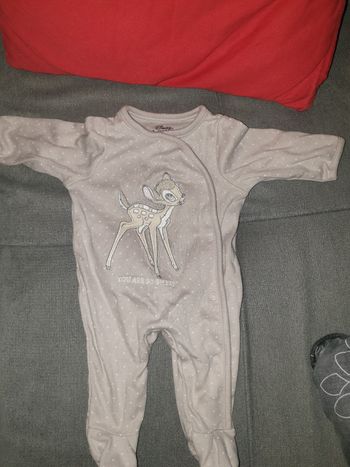 Pyjama bambi - 0mois