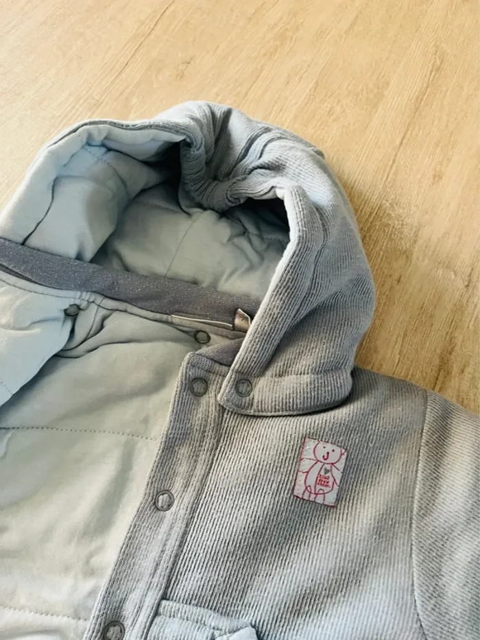 Manteau molletonné bébé garçon Kiabi - photo numéro 3