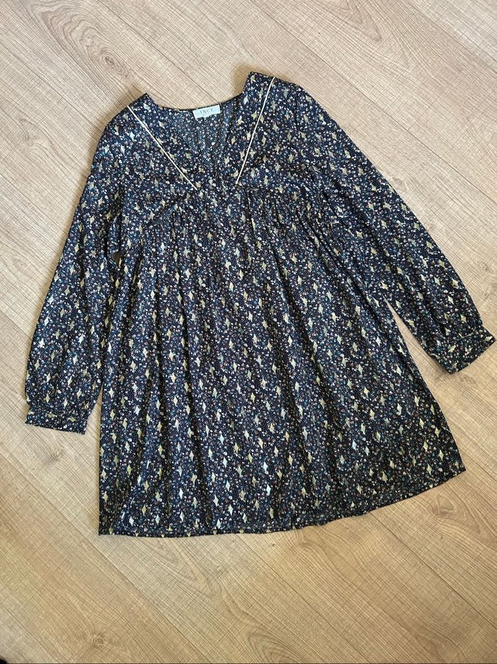 Robe imprimée à manches longues Incy taille S jamais portée - photo numéro 7