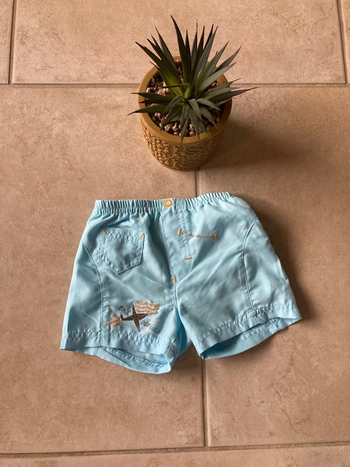 Short de bain taille 6 mois