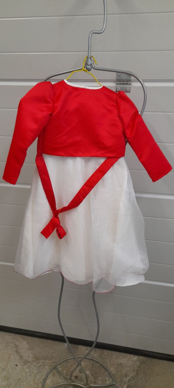 Robe de cérémonie avec boléro 4 5 ans - photo numéro 2