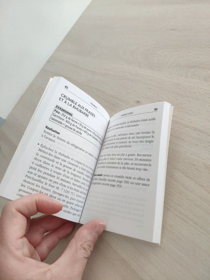 Lot 3 livres Crumbles recettes au pain perdu faites sauter les crêpes - photo numéro 8