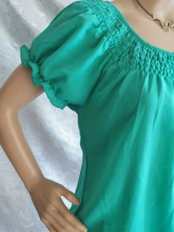 🌸 Joli top vert  - Taille 42 - Botelli 🌸 - photo numéro 3