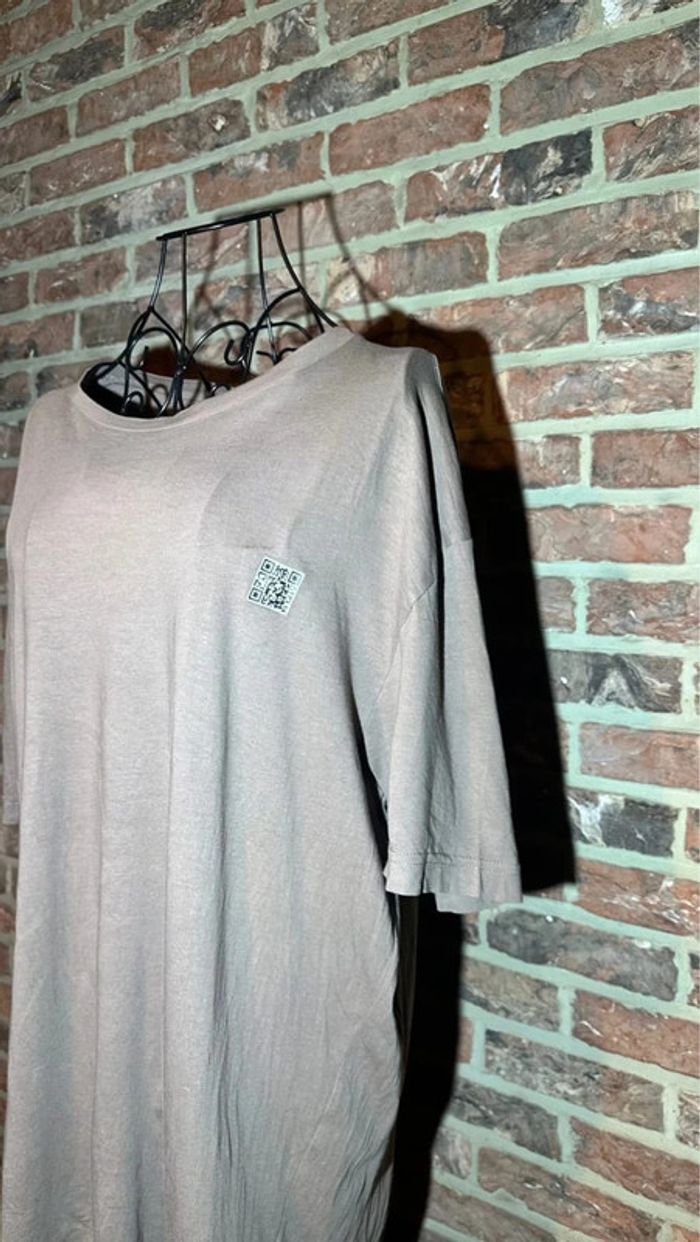 T-shirt brun à motifs H&M Taille XL - photo numéro 4