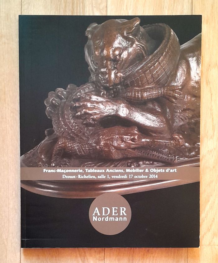 franc-maçonnerie, tableaux anciens, mobilier et objets d'art Drouot Richelieu