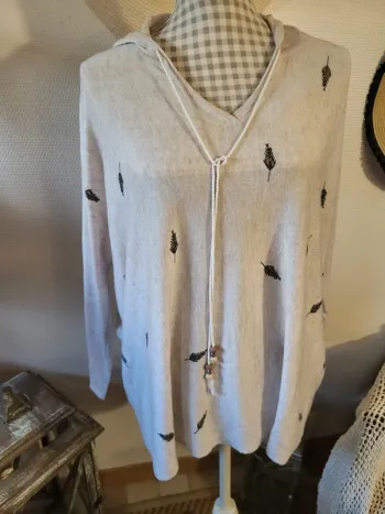 Sweat capuche overzise