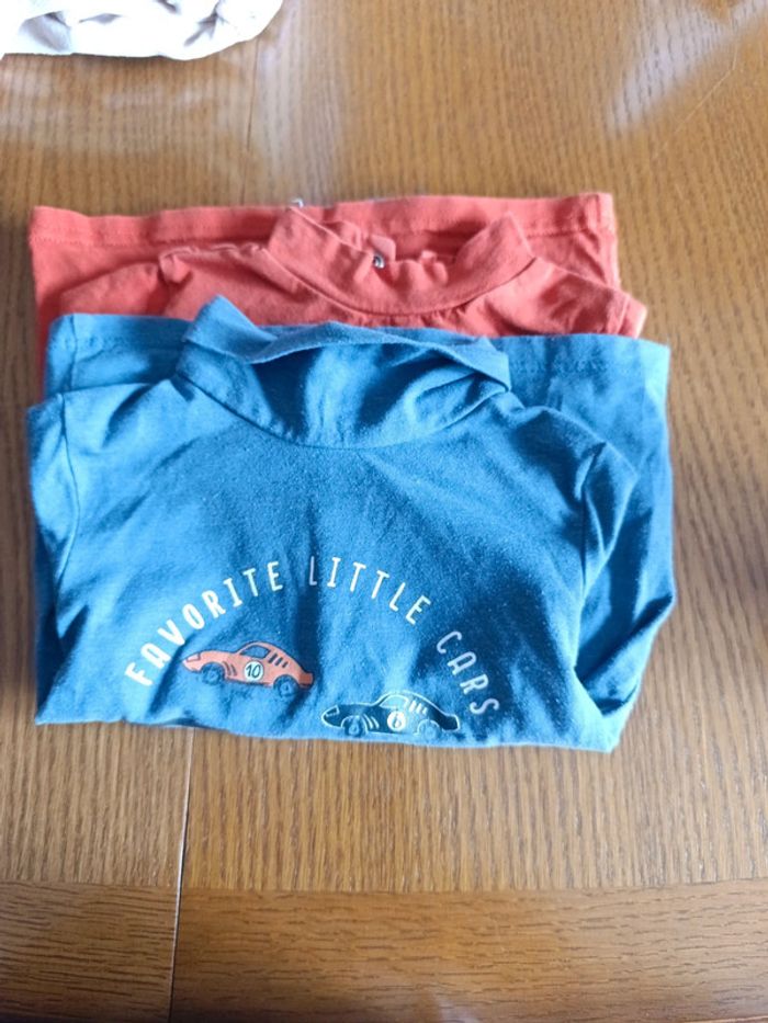 Lot hauts manches longues