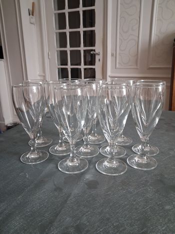 12 flûtes à champagne