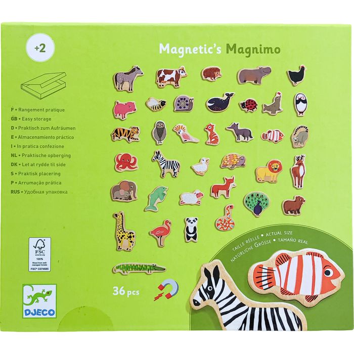 NEUF : Djeco Jeu magnétique Magnimo en bois - photo numéro 2