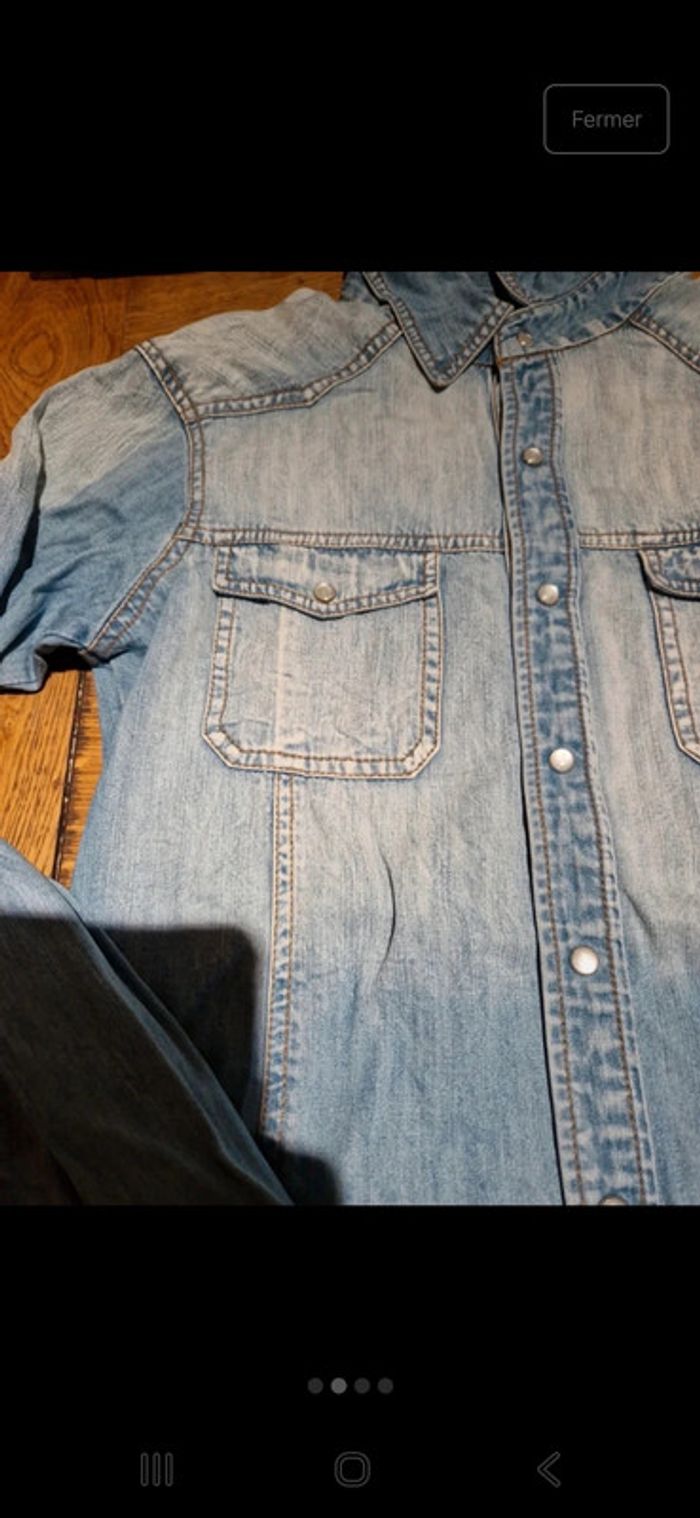 Chemise en jean - photo numéro 2