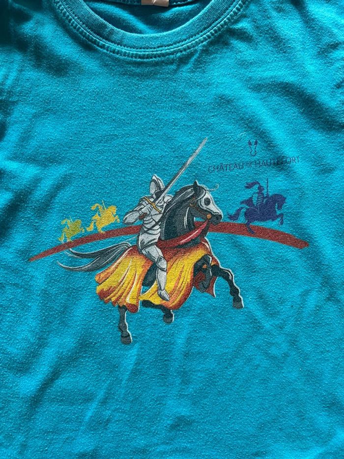 TEE shirt château de hautefort 3/4 ans - photo numéro 2
