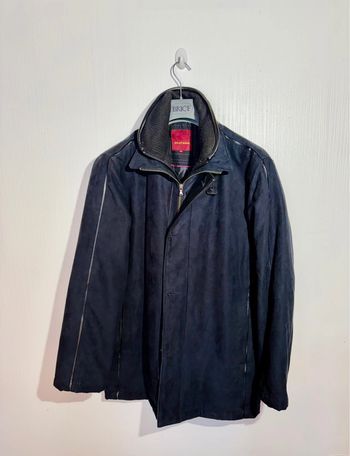 Manteau homme noir Olly Gan - Élégant et chaud 🧥