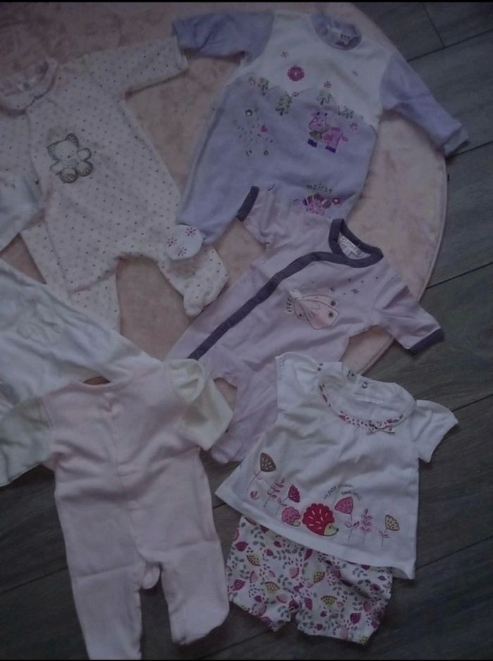 Lot bébé fille 1/3mois  💕 - photo numéro 2