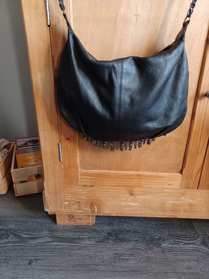 Sac cuir noir san marina - photo numéro 4