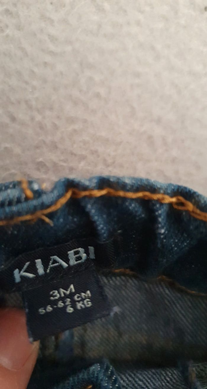Jean 3 mois délavé kiabi - photo numéro 4