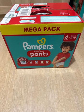 Pampers pants taille 6