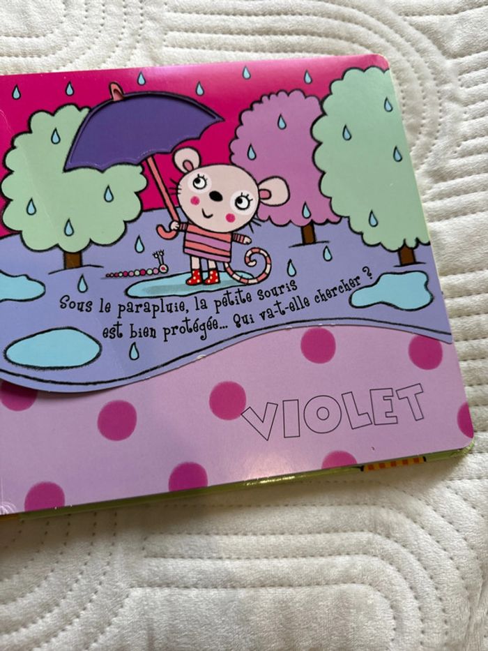 Livre grands volet à soulever rouge vert bleu - photo numéro 2