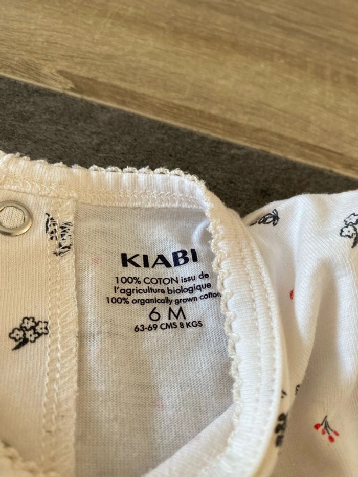 Lot de 2 pyjamas fins Kiabi 6 mois - photo numéro 2