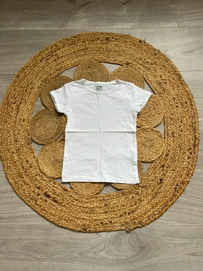 Teeshirt blanc Kiabi 4/5 ans