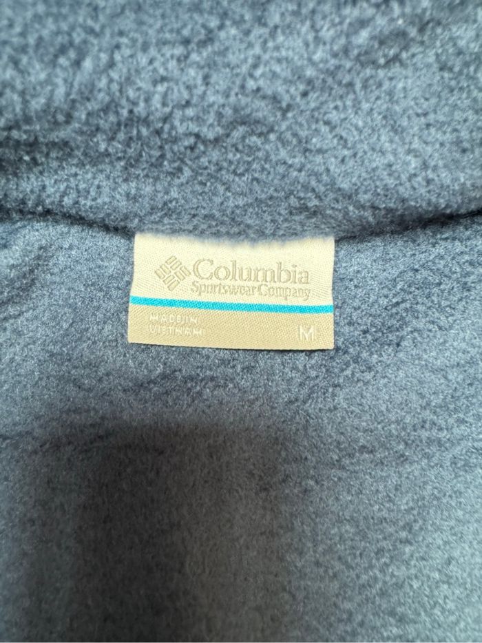 Polaire Columbia bleu neuf taille M - photo numéro 5