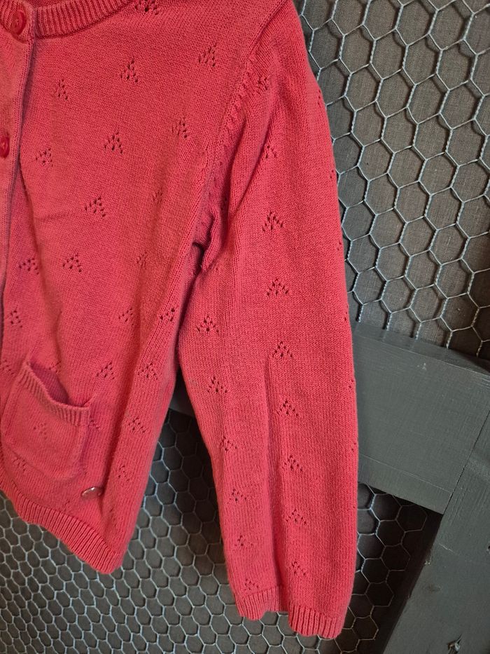 Gilet rouge Esprit t. 2 - 3 ans - photo numéro 5