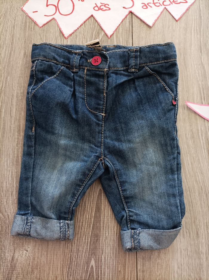 Pantacourt jean 3 mois