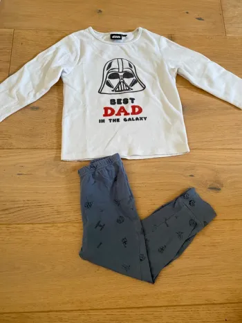 Pyjama stars Wars garçon 3 ans