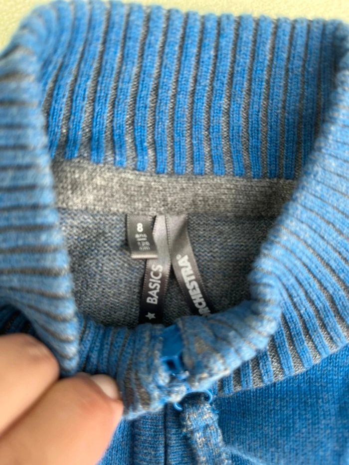 Gilet orchestra taille 8 ans bleu gris - photo numéro 4