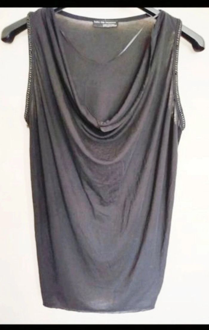 Haut été femme épaules dénudées Zara 36/38 - photo numéro 2