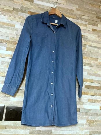 10/12ans robe chemise
