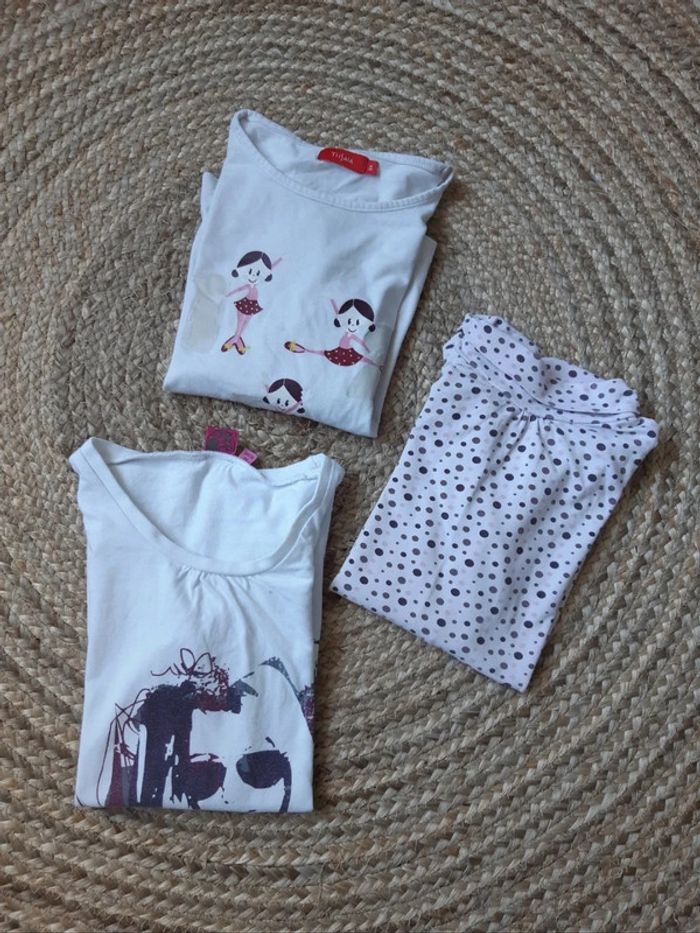 Lot de 3 hauts 8 ans