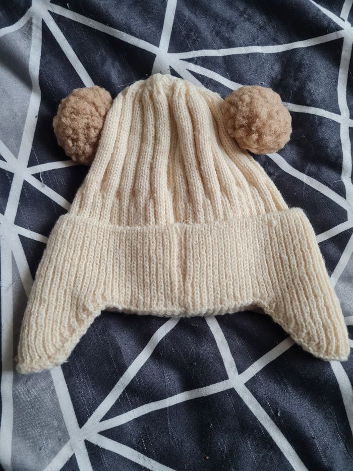 Bonnet tricoter chaud - photo numéro 2