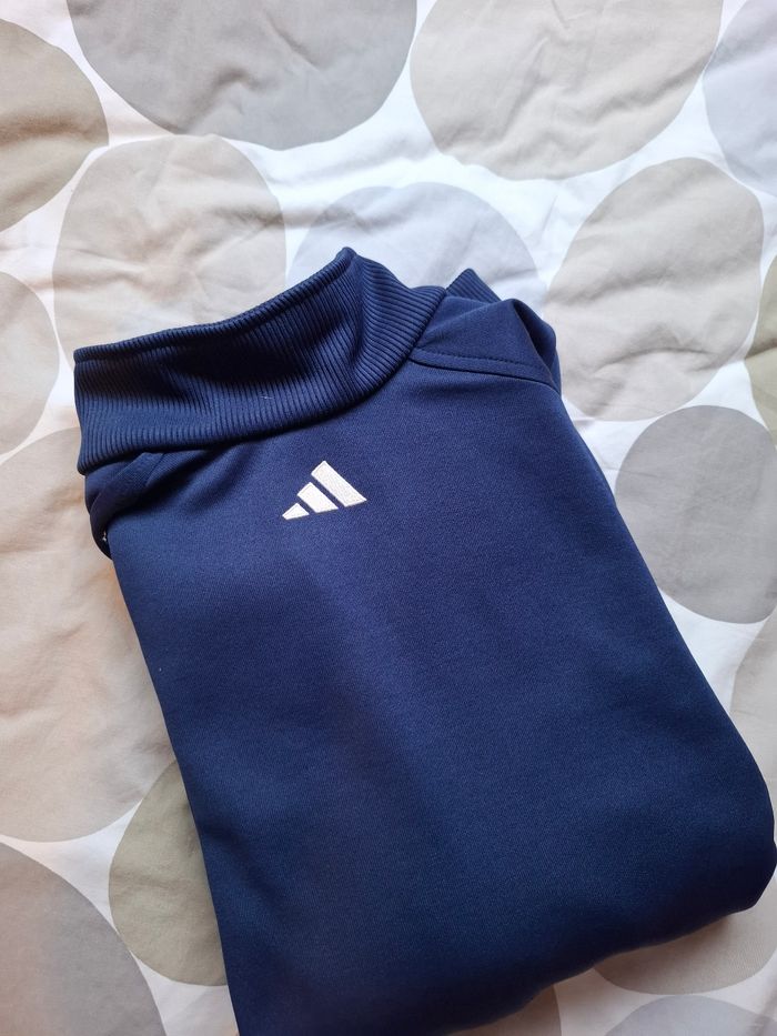 Veste bleu Adidas Homme - photo numéro 5