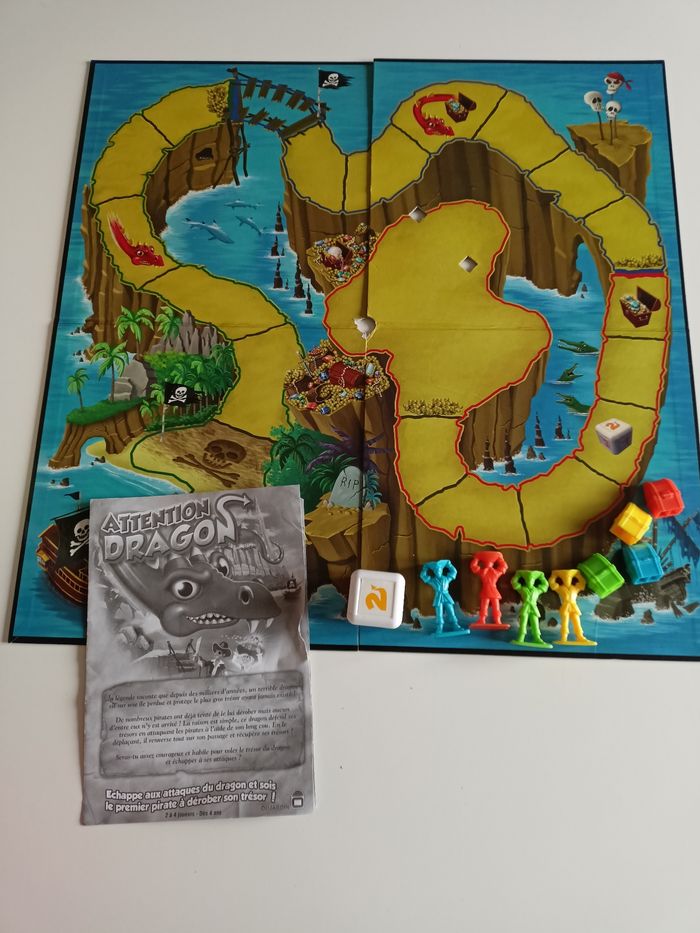 Attention dragon Dujardin complet et fonctionne - photo numéro 6