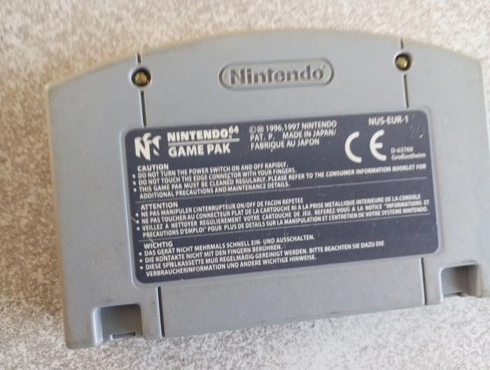 Jeu nintendo 64 mission impossible - photo numéro 2