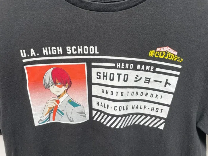 T-shirt My Hero Academia Mens Size Medium - photo numéro 2