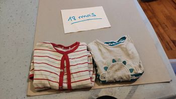 2 combishort 18 mois