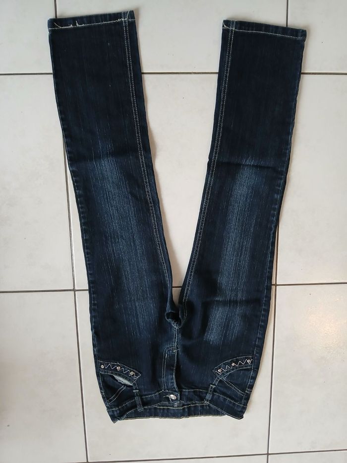 Jeans marine 12 ans