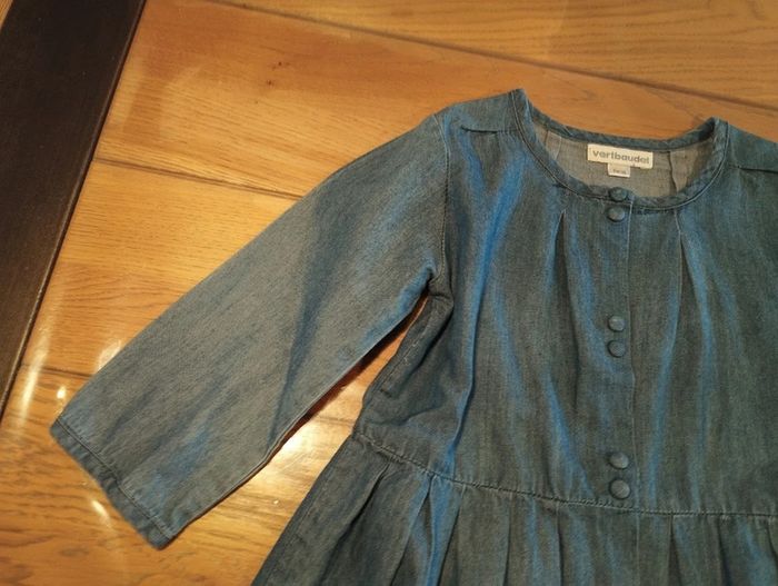 Lot n° 510 Robe brodée Vert Baudet 18 mois - photo numéro 4