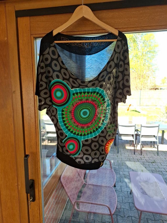 T shirt manches courtes desigual