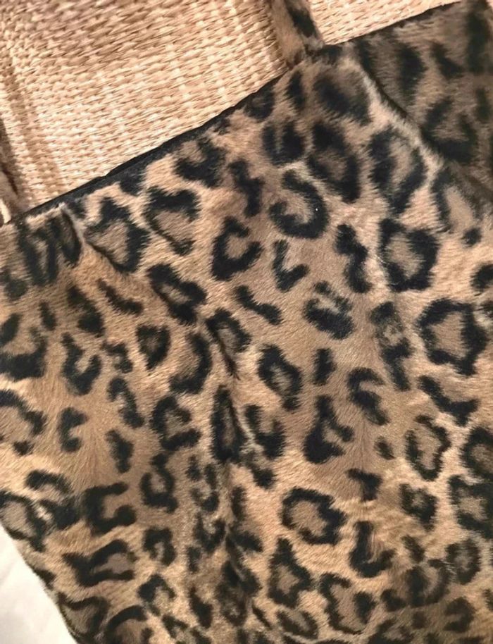 35 € Petit sac à main imprimé léopard vintage - photo numéro 2