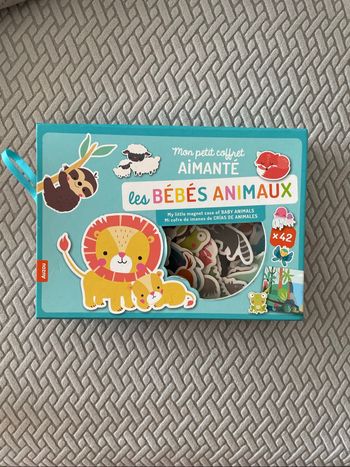 Mon petit coffret aimantée bébé animaux