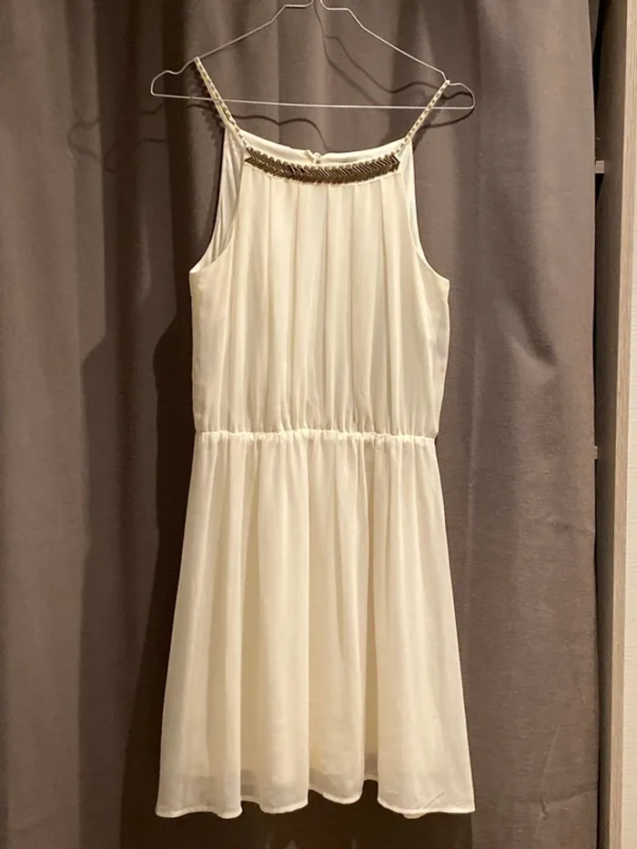 Robe morgan écrue