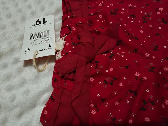 Pantalon fêtes Noël - DPAM - 3 Mois/59cm - photo numéro 2