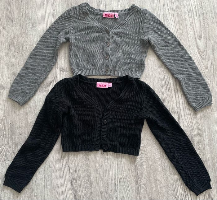 Lot 2 gilets courts 6 ans NKY