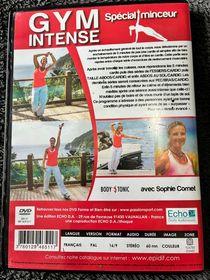 DVD gym intense - photo numéro 2