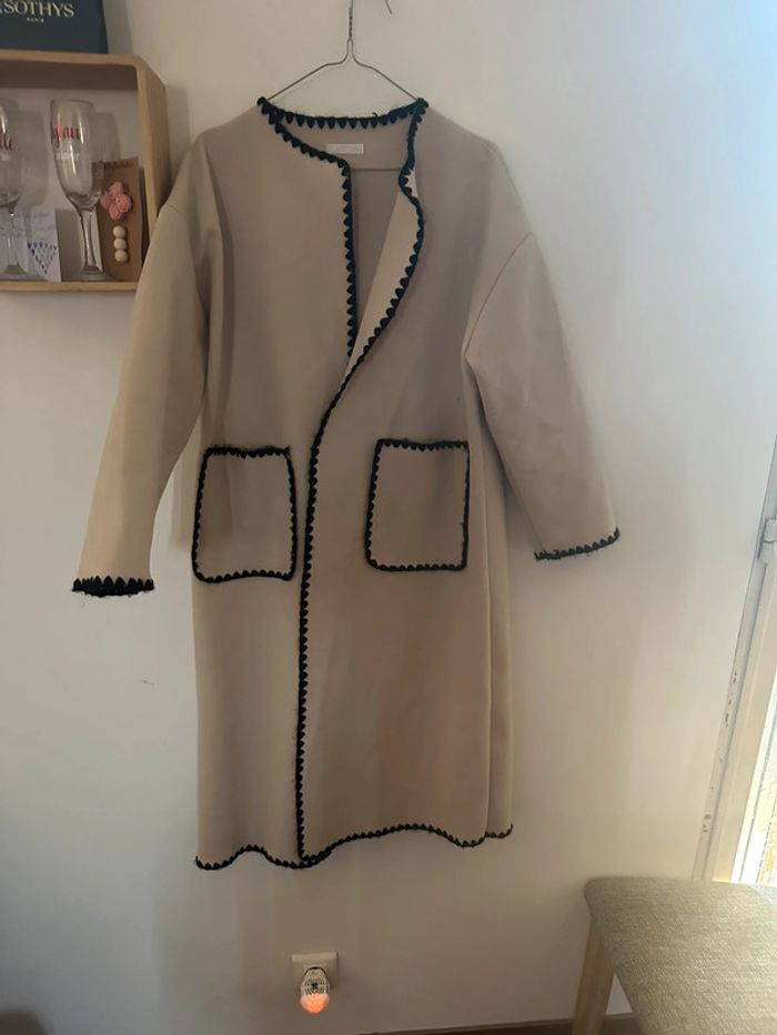 Manteau femme, tendance long taille XL