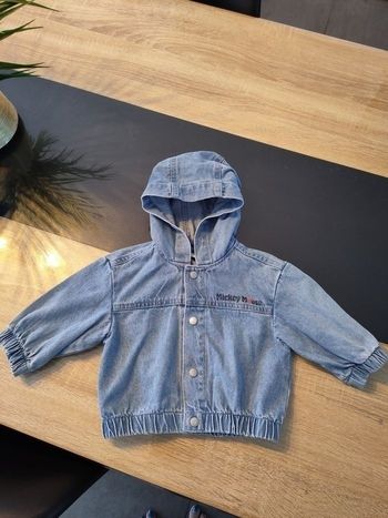 Veste en jean Mickey garçon