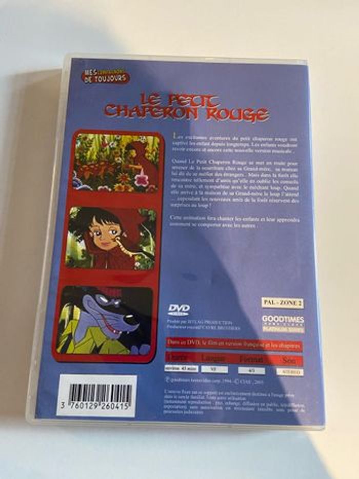 DVD Le Petit Chaperon Rouge - photo numéro 2